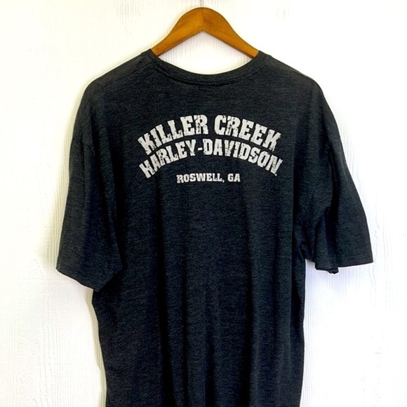 Harley Davidson - 2014 American Legends Killer Creek Roswell GA T Shirt XL - Picture 10 of 11